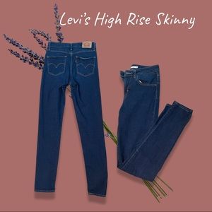 Levi’s Blue Jean - High Rise Skinny